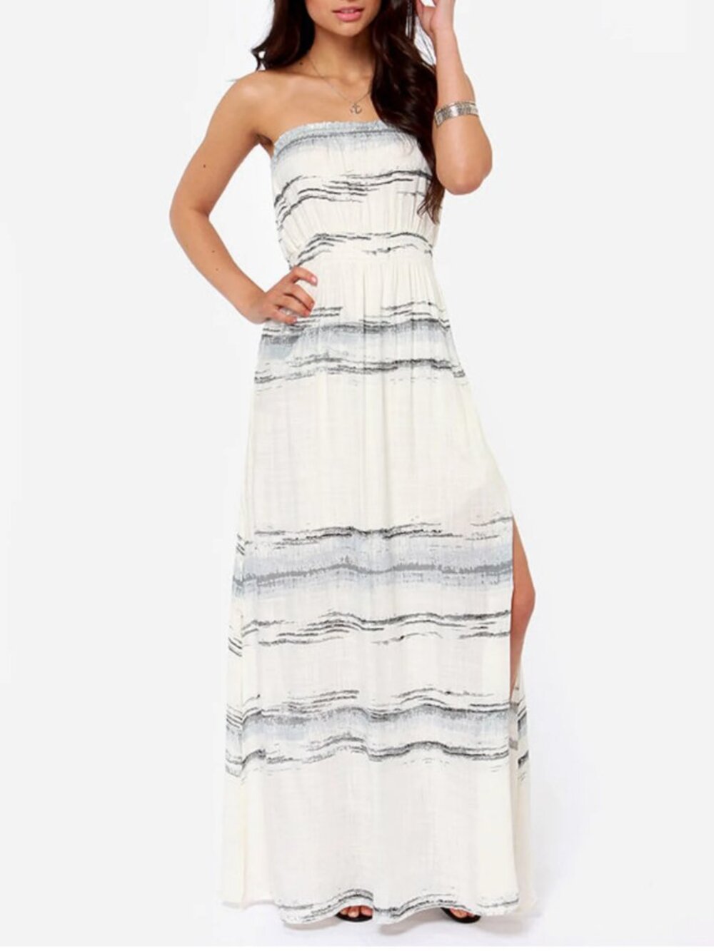 O'Neill Women Strapless Dress - Medium